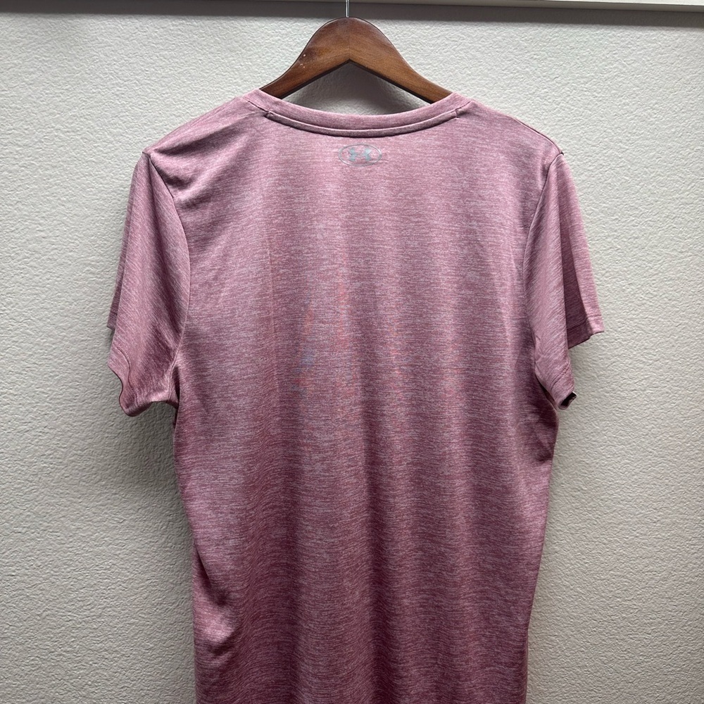 Light Pink Women’s Under Armour Workout Shirt - Picture 4 of 4